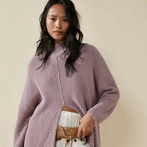 Free People Coco Sweater Pullover New Without Tags Burnished Lilac